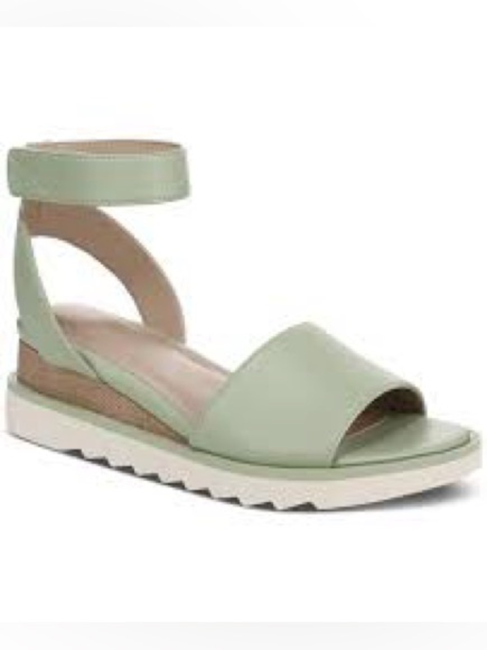 Gianni Bini NEW in Box Light Sage Ankle-Strap Platform Sandals, Size 6